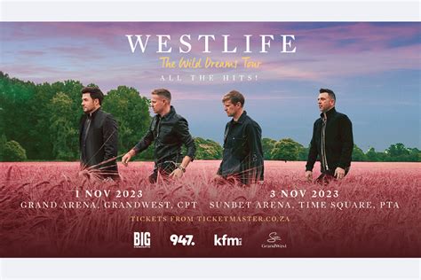 Westlife and Big Concerts announce SA 2023 Tour Dates