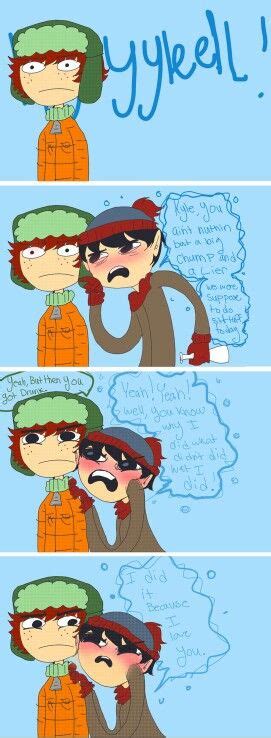 Stan x kyle (southpark anime) | South park, South park funny, Kyle south park