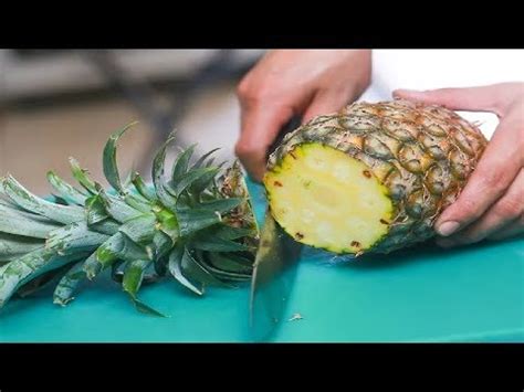 How To Ripen An Unripe Pineapple YouTube