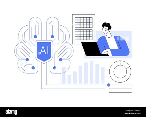 Ai Enhanced Actuarial Science Abstract Concept Vector Illustration