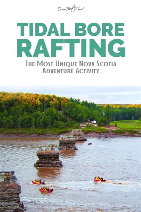 The Cover Of Tidal Bore Rafting With Two Canoes In The Water And Trees