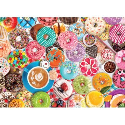 Puzzle Metalldose Donut Party Eurographics 8051 5602 1000 Teile