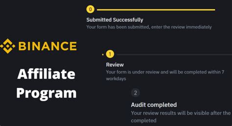 Binance Affiliate Program Affiliate Program Details