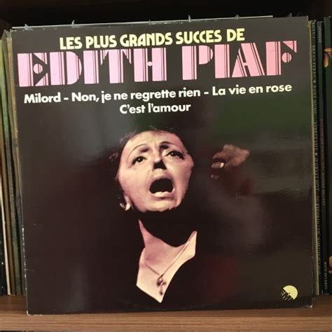 Edith Piaf Les Plus Grands Succes 2 X Lp Kuropatnik Kup