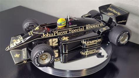 GP Répliques 1 18 Lotus 98T 12 Ayrton Senna 1986