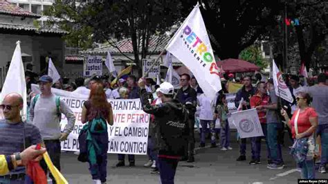 En Fotos Movilizaciones Del Primero De Mayo En Colombia En Apoyo Al