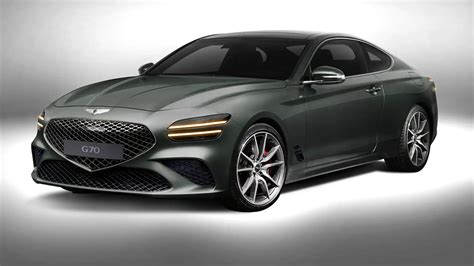 2022 Genesis G70 Coupe imagined