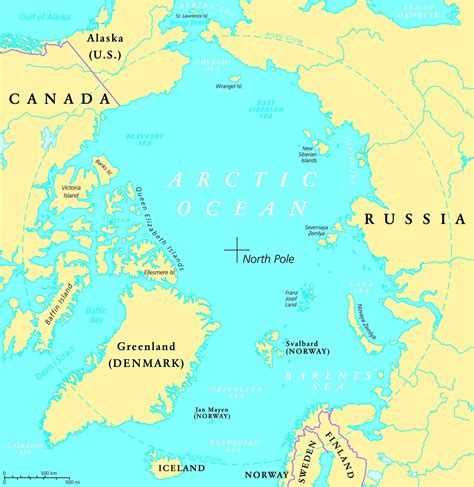 Arctic Ocean Map Images And Reasons To Visit The Breath Taking Arctic