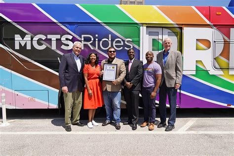 Milwaukee Celebrates Pride Month With Rainbow Themed Transit Vehicles