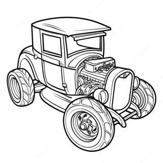 Cool Bone Shaker Hot Wheels Coloring Page Coloring Pages