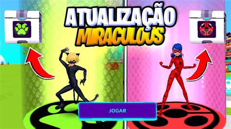 Atualizou Chegou A Atualiza O Dos Miraculous No Pk Xd Youtube