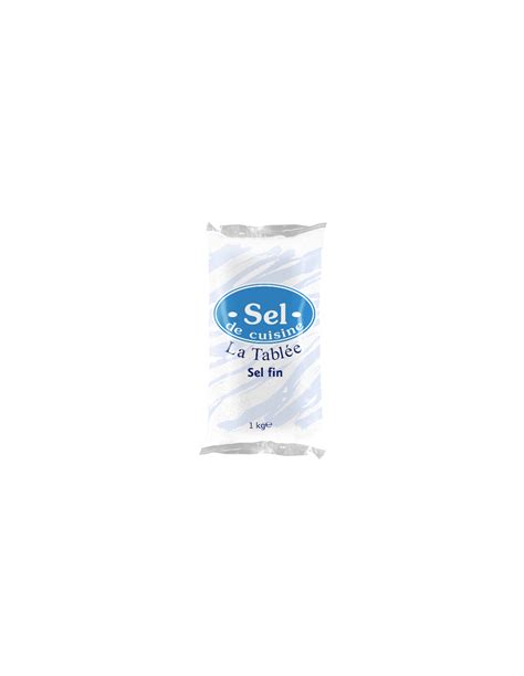 Sel Fin En Sachet Petit Sachet De Sel