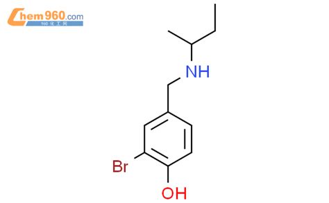 1249782 60 2 Phenol 2 bromo 4 1 methylpropyl amino methyl 化学式结构式