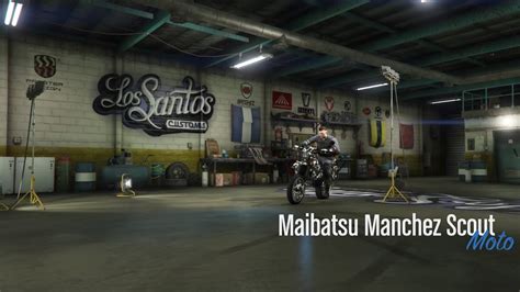 EL MEJOR TUNEO De Manchez Scout Kawasaki KLR 250 En GTA V ONLINE