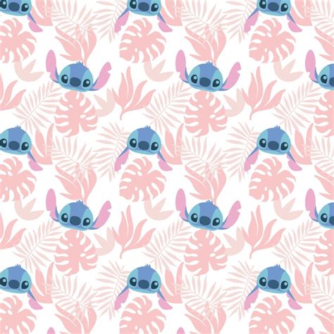 Lilo & Stitch 85240203-1 Leaves Pink