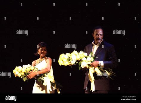 Angela Bassett And Samuel L Jackson Opening Night Of The Broadway Play