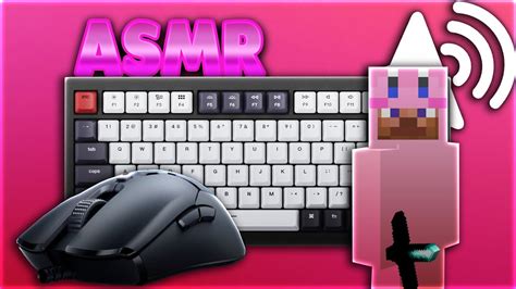 Custom Keyboard Mouse Sounds Handcam Cubecraft Eggwars Asmr