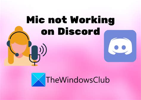 Correction De Discord Mic Ne Fonctionnant Pas Sous Windows