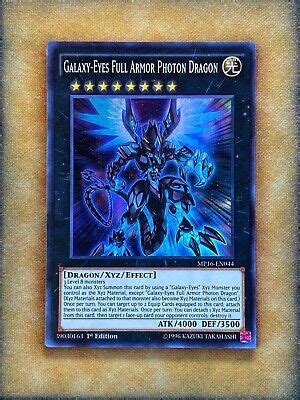 Yugioh Galaxy Eyes Full Armor Photon Dragon Mp En Super Rare St