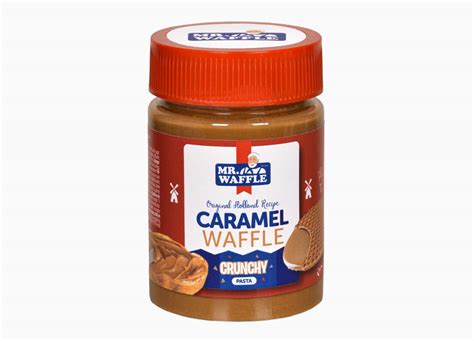 Waffle Caramel Spread Crunchy - Mr.Waffle