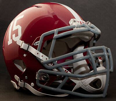 ***CUSTOM*** ALABAMA CRIMSON TIDE NCAA Riddell SPEED Football Helmet ...