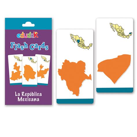 Flash Cards Estados de la República Edudak