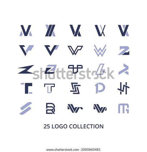 25 Logo Design Collection Vector Stock Vector (Royalty Free) 2000860481 | Shutterstock