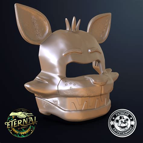 3D file FOXY TOY MASK - FIVE NIGHTS AT FREDDY'S COSPLAY - ETERNAL ...