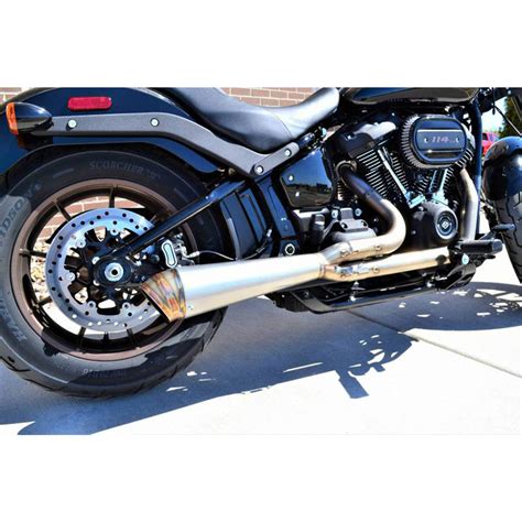 Sawicki 2 Into 1 Stainless Shorty Exhaust For 2018 2020 Harley Softail 930 01236 Get Lowered