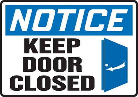 door closed sign mabr