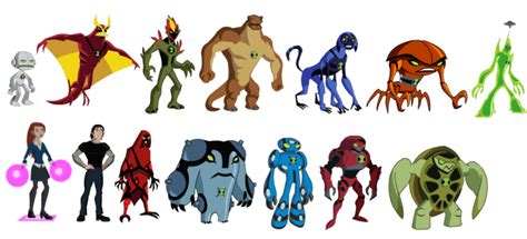 Imagem Todos Os Personagens De Game Creatorpng Universo Ben 10