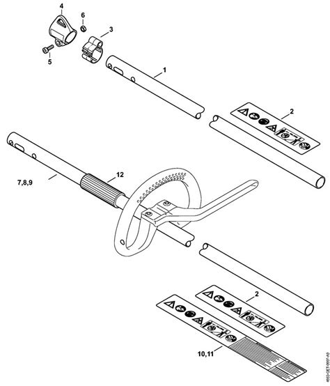 Stihl Fsa R Control Handle Lawn Turfcare Machinery Parts