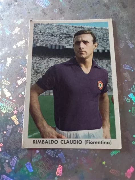 FIGURINA CARTONATA SIDAM Il Calcio Italiano 1961 62 Fiorentina Rimbaldo