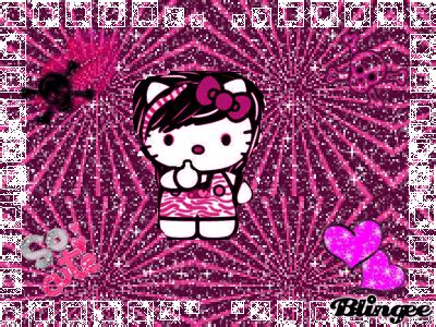 punk NOT emo hello kitty Picture #94760410 | Blingee.com