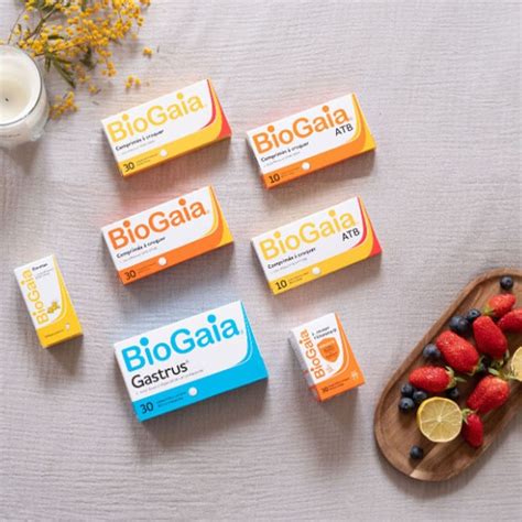 Biogaia Probiotique comprimés à croquer Fraise Lactobacillus reuteri