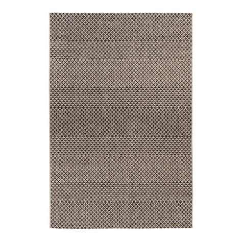 Tapis en polypropylène Gris 200x290 NORDICA Leroy Merlin