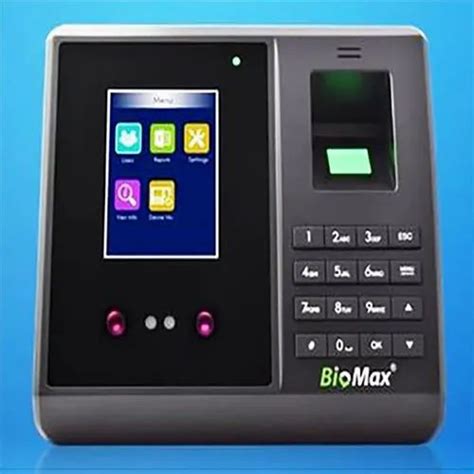 Biomax Face Recognition Biometric Access Control System Model Name