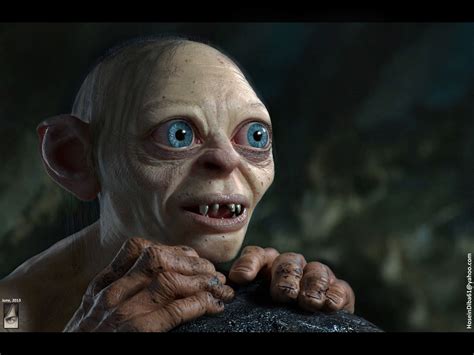 Gollum Fan Art 3D Model OBJ ZTL TGA | CGTrader.com