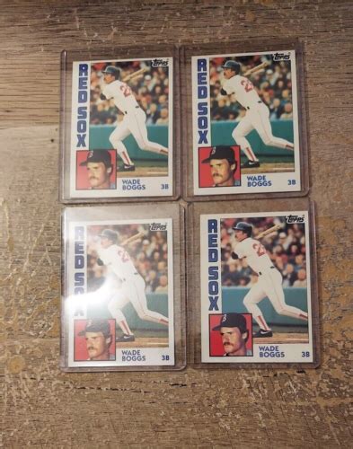 Wade Boggs Lot Topps Fleer Donruss Leaf Nm Ebay