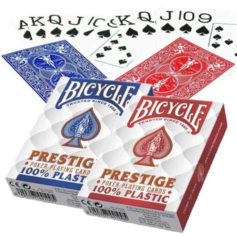 Игральные карты Bicycle Prestige Байсикл Престиж пластик