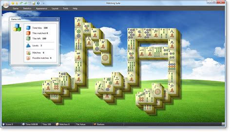 Mahjong Suite Game Information Screenshot