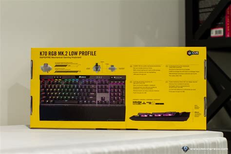 CORSAIR K70 RGB MK.2 LOW PROFILE Gaming Keyboard Review