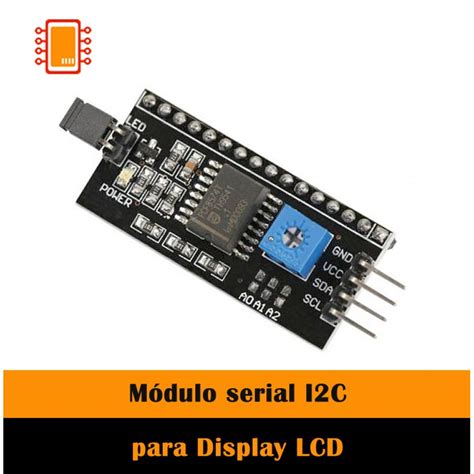 Módulo Serial I2c Para Display Lcd 16 X 2 Pcf8574a