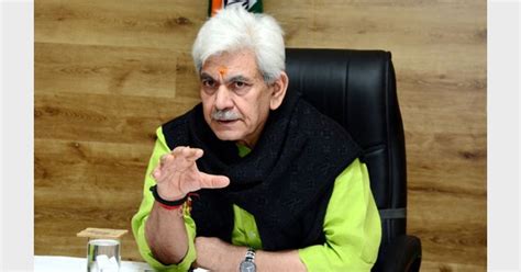 Jammu And Kashmir Lg Manoj Sinha Assures Beefing Up Security Of