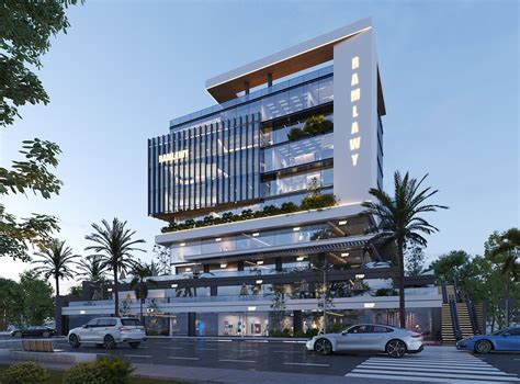 Ramlawy Mixed Use Building Behance