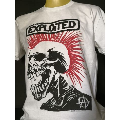 S 5xl Imported The Exploited Punks Not Dead Anarchy Punk Rock Hardcore