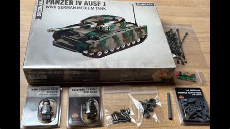 Brickizimo Custom Brickmania Lego Panzer Iv Haul Youtube