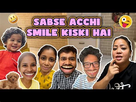 Sabse Acchi Smile Kiski Hai Bharti Singh Haarsh Limbachiyaa