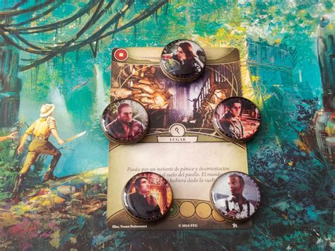 The Forgotten Age Arkham Horror Lcg Dual Investigator Token Etsy