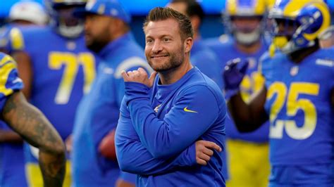 La Rams Coach Sean Mcvay Says Hes More Comfortable Heading Into